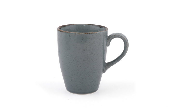 Hermia Vajilla de 16 Piezas en Porcelana Gris